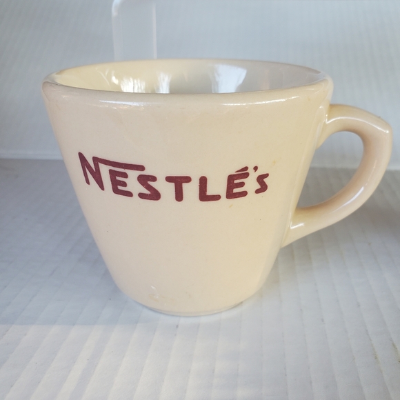VINTAGE NESTLE'S INCA WARE COFFEE CUP, SET Of 4 SHENANGO CHINA, NEW CASTLE, PA - Picture 3 of 7